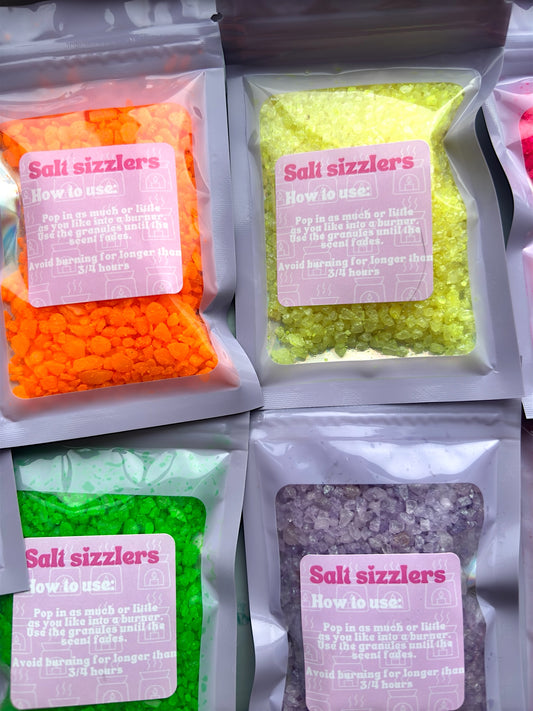 Salt sizzlers